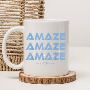 Project Hail Mary 15 oz Coffee Mug Rocky Amaze Andy Weir White Mug PHM 5